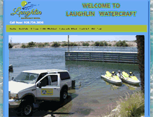 Tablet Screenshot of laughlinwatercraftrental.com